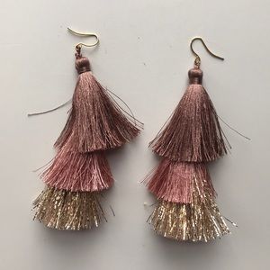 Altar’d State Layered Tassel Earrings